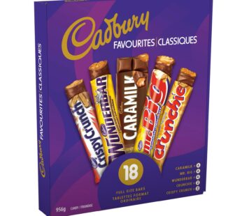 Cadbury Chocolate Bar Variety, 18-count