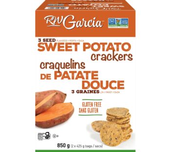 RW Garcia Sweet Potato Crackers, 850 g