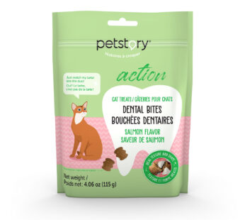 Dental Bites for Cats, Salmon Flavour