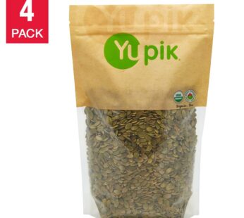 Yupik Organic Pumpkin Seeds, 4 × 1 kg