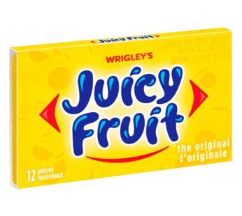 Juicy Fruit The Original Gum, 12 × 12 pieces