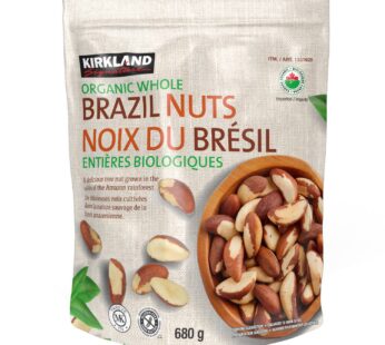 Kirkland Signature Organic Whole Brazil Nuts, 680 g