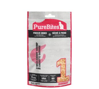 Freeze-dried shrimp treats