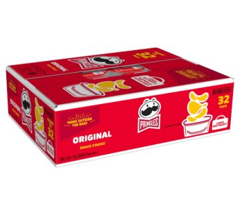 Pringles Snack Stacks Chips, Original, 32-pack