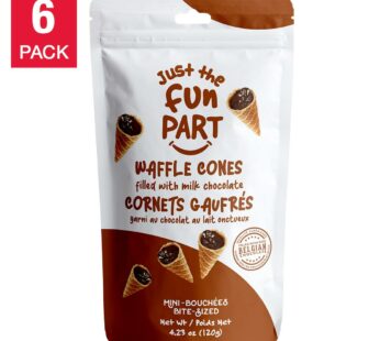 Just the Fun Part Waffle Cones, 6 × 120 g