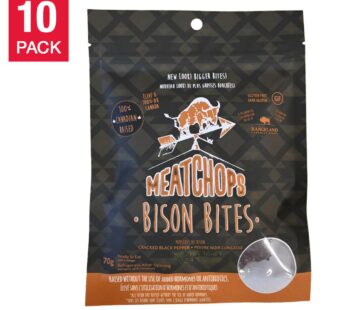 Meat Chops Bison Bites, 10 × 70 g