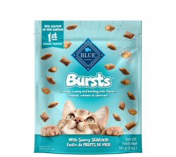 Bursts filled cat treats, seafood