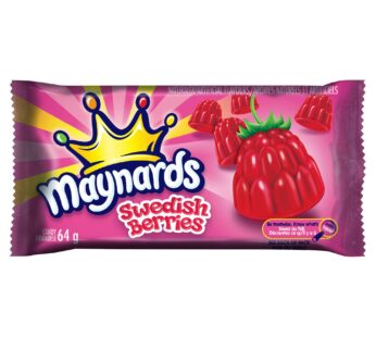 Maynards Swedish Berries Candy, 18 × 64 g