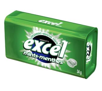 Excel Spearmint Mints, 8 × 34 g