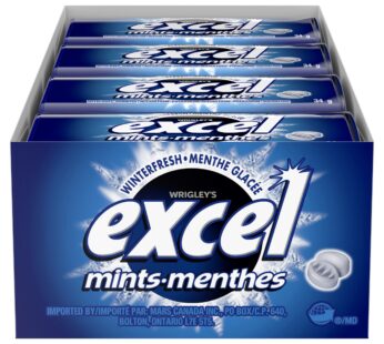 Excel Winterfresh Mints, 8 × 34 g