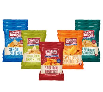 Covered Bridge – Potato Chips, Mixed Pack, 10 × 170 g and 2 × 142 g