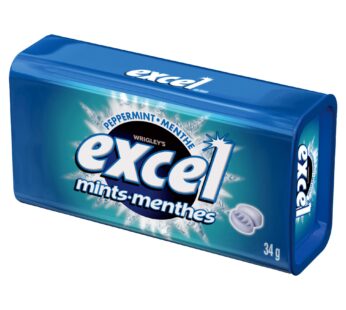 Excel Peppermint Mints, 8 × 34 g