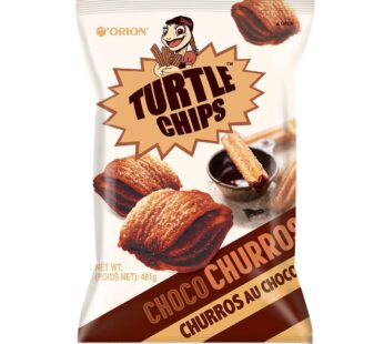 Orion Turtle Chips Choco Churros Snacks, 481 g