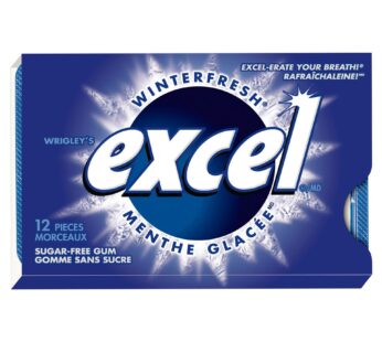 Excel Sugar-free Winterfresh Gum, 12 × 12 pieces