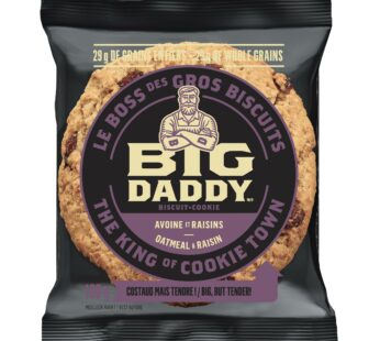 Big Daddy Oatmeal and Raisin Cookies, 8 x 100g