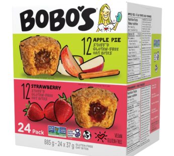 Bobo’s Stuff’d Oat Bites Variety Pack, 24 × 37 g