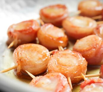 OceanPrime Bacon-wrapped Scallops 2.27 kg (5 lb) x 2 pack