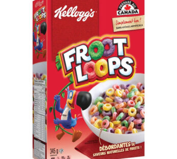 Kellogg’s Froot Loops Cereal