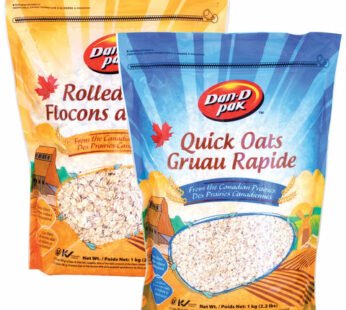 Danâ€¢Dâ€¢Pak Oatmeal