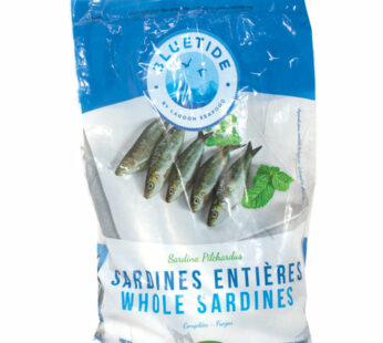 Blue Tide Frozen Whole Sardines