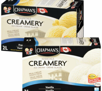 Chapmanâ€™s Original Ice Cream