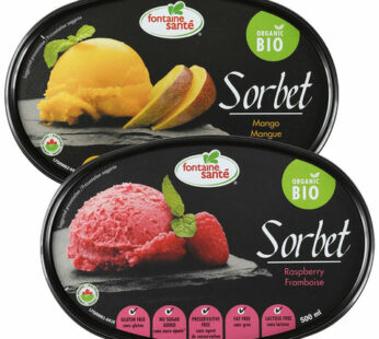 Fontaine SantÃ© Organic Sorbet