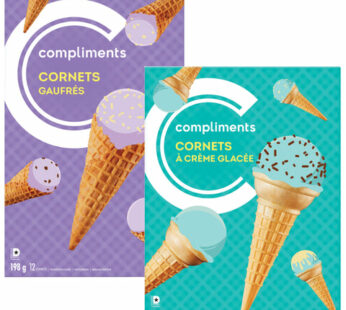 Compliments Ice Cream Cones