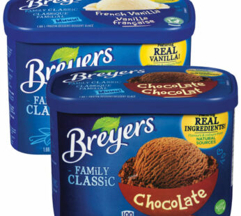 Breyers Frozen Family Classic Dessert