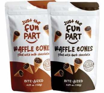 Just The Fun Part Filled Waffle Cones