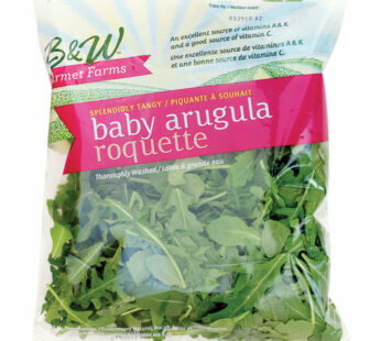 B&W Baby Arugula