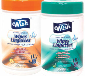 Wish Hand Sanitizing Wipes