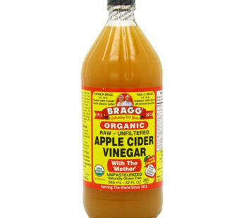 Bragg Organic Apple Cider Vinegar (with the “Mother)