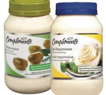 Compliments Real Mayonnaise