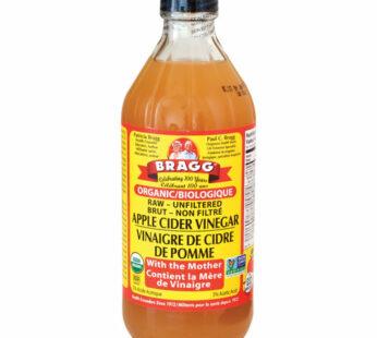 Bragg Organic Apple Cider Vinegar (with the “Mother)