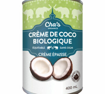 Cha’s Organic Coconut Cream
