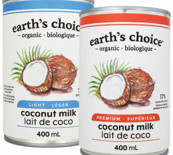 Earth’s Choice Organic Coconut Milk