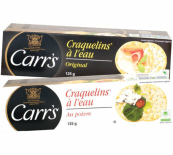 Carr’s Crackers