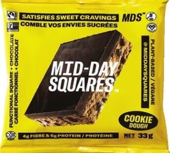 BARRE ÉNERGÉTIQUE VÉGANE MID-DAY SQUARES | MID-DAY SQUARES ENERGY BAR