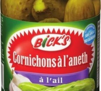 CORNICHONS BICK’S | BICK’S PICKLES