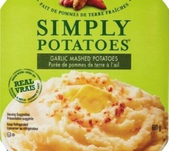 PURÉE DE POMMES DE TERRE SIMPLY POTATOES | SIMPLY POTATOES MASHED POTATOES