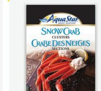 pattes de crabe des neiges