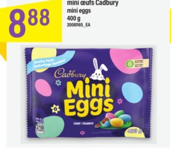MINI ŒUFS CADBURY
