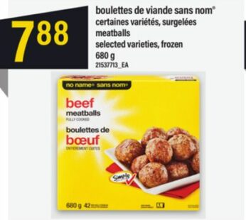 BOULETTES DE VIANDE SANS NOM®