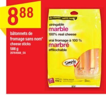 bâtonnets de fromage sans nom®, 588 g