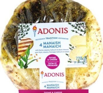 ADONIS Pizza fromage ou fromage thym