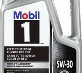 Mobil 1 Advanced Full Synthetic or High Mileage Motor Oil