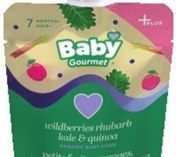 Baby Gourment Organic Puree Jar 113 mL or Pouch 128 mL
