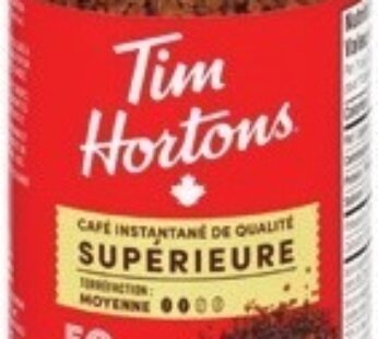 CAFÉ INSTANTANÉ TIM HORTONS 100 G