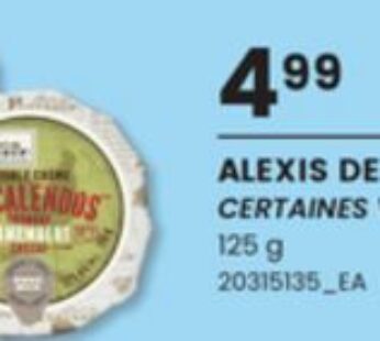 ALEXIS DE PORTNEUF, 125 g