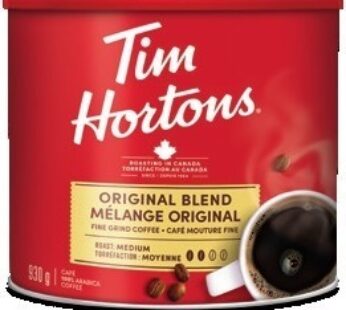 CAFÉ MOULU OU EN GRAINS TIM HORTONS 640-930 G